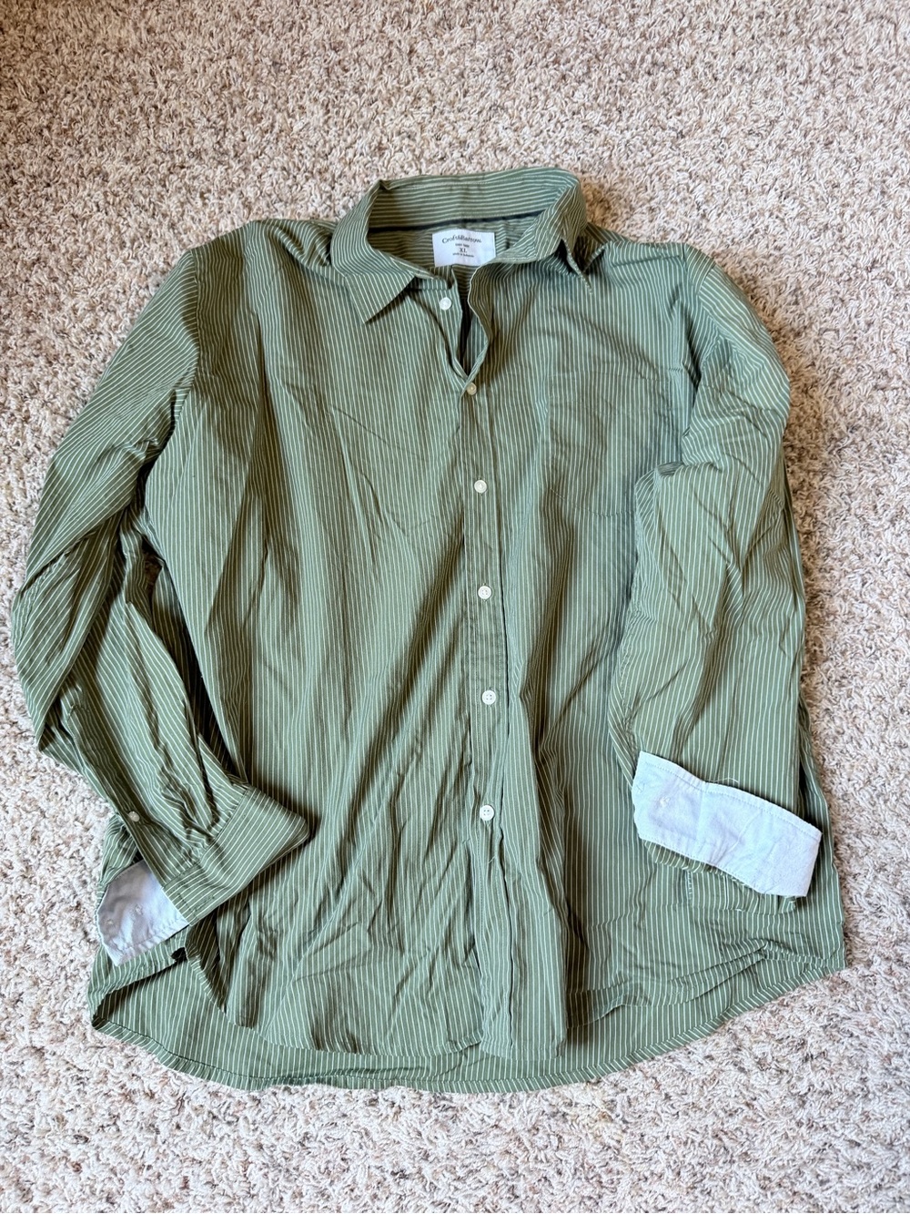 Men’s button down shirt